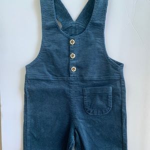 Blue overalls jumper